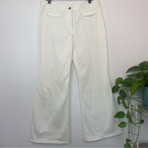 ADAM LIPPES COTTON WIDE LEG PANTS SIZE 10